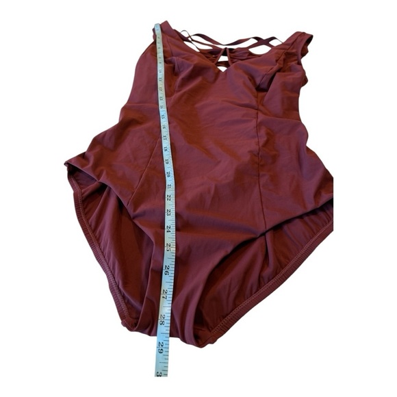 Miraclesuit by Amoressa Lace Up Underwire One Piece Tummy Control Swimsuit 14 - Picture 5 of 16